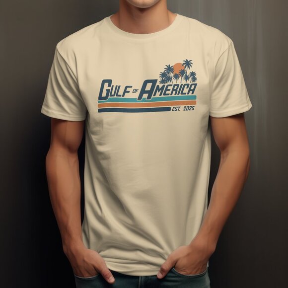 Gulf Of America Retro Vibes T-shirt - Picture 3 of 3